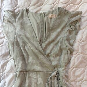 Altar'd State Light Sage Green Dress